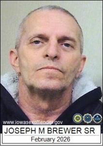 Joseph Michael Brewer Sr a registered Sex Offender of Iowa