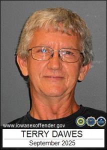 Terry Dawes a registered Sex Offender of Iowa