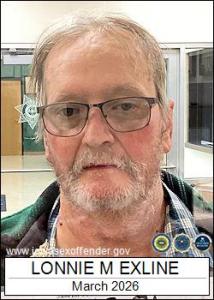 Lonnie Milton Exline a registered Sex Offender of Iowa