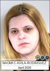 Naomi Cristal Avila-rodriguez a registered Sex Offender of Iowa