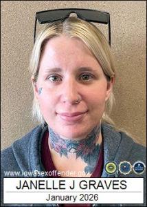 Janelle Jordan Graves a registered Sex Offender of Iowa