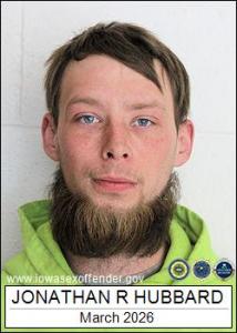 Jonathan Robert Hubbard a registered Sex Offender of Iowa