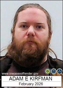 Adam Eugene Kirfman a registered Sex Offender of Iowa