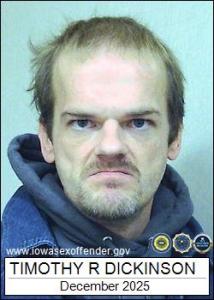 Timothy Robert Dickinson a registered Sex Offender of Iowa