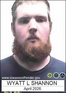 Wyatt Louis Shannon a registered Sex Offender of Iowa