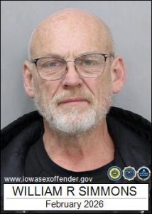William Ray Simmons a registered Sex Offender of Iowa