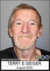 Terry Edward Geiger a registered Sex Offender of Iowa