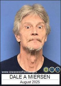 Dale Allen Miersen a registered Sex Offender of Iowa