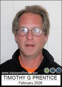 Timothy Glenn Prentice a registered Sex Offender of Iowa