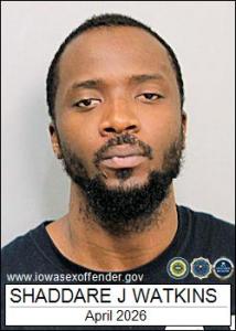 Shaddare Jammal Watkins a registered Sex Offender of Iowa