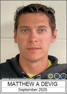 Matthew Alan Devig a registered Sex Offender of Iowa
