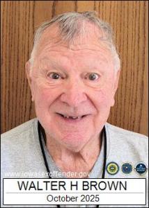 Walter Henry Brown a registered Sex Offender of Iowa