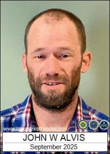 John Wayne Alvis a registered Sex Offender of Iowa
