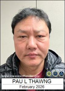 Pau Lam Thawng a registered Sex Offender of Iowa