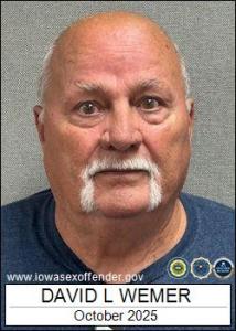David Leon Wemer a registered Sex Offender of Iowa
