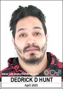 Dedrick Daquan Damonde Hunt a registered Sex Offender of Iowa
