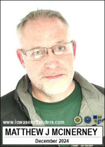 Matthew John Mcinerney a registered Sex Offender of Iowa