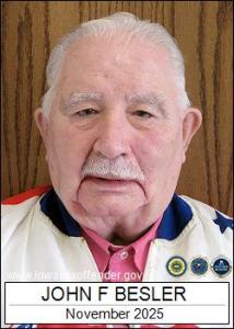 John Francis Besler a registered Sex Offender of Iowa