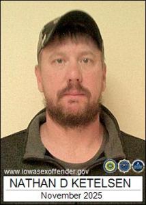 Nathan Dean Ketelsen a registered Sex Offender of Iowa