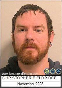 Christopher Eugene Eldridge a registered Sex Offender of Iowa