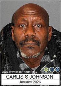 Carlis Shirrell Johnson a registered Sex Offender of Iowa