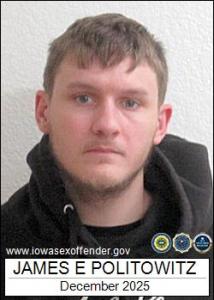 James Edward Politowitz a registered Sex Offender of Iowa