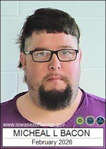 Micheal Lee Bacon a registered Sex Offender of Iowa