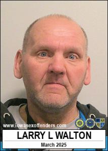 Larry Leroy Walton a registered Sex Offender of Iowa