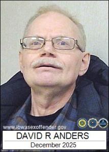 David Robert Anders a registered Sex Offender of Iowa