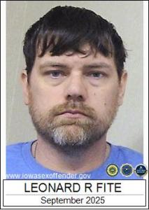 Leonard Robert Fite a registered Sex Offender of Iowa