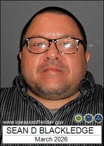 Sean David Blackledge a registered Sex Offender of Iowa