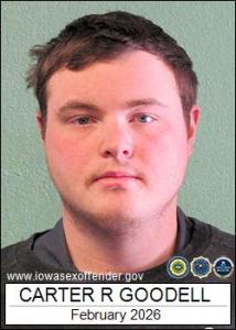 Carter Ryan Goodell a registered Sex Offender of Iowa