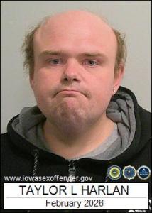 Taylor Louis Harlan a registered Sex Offender of Iowa