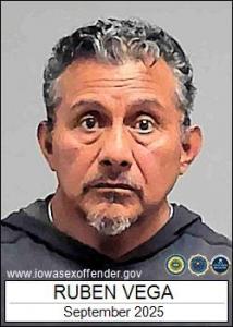 Ruben Vega a registered Sex Offender of Iowa