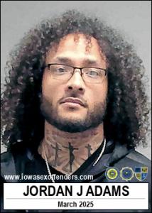 Jordan Jerel Adams a registered Sex Offender of Iowa