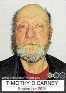 Timothy Dwane Carney a registered Sex Offender of Iowa