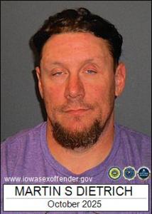 Martin Sidney Dietrich a registered Sex Offender of Iowa