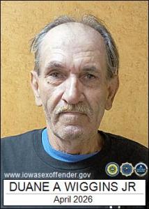 Duane Arthur Wiggins Jr a registered Sex Offender of Iowa
