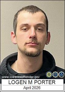 Logen Mark Porter a registered Sex Offender of Iowa