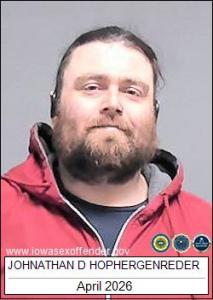 Johnathan Dean Hophergenreder a registered Sex Offender of Iowa