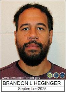 Brandon Lee Heginger a registered Sex Offender of Iowa