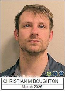 Christian Matthew Boughton a registered Sex Offender of Iowa