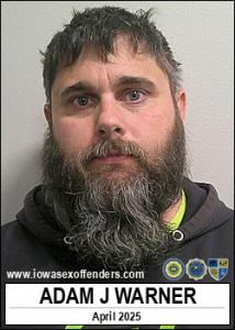 Adam Jeffrey Warner a registered Sex Offender of Iowa