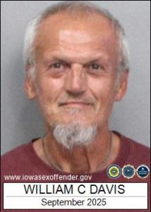 William Claude Davis a registered Sex Offender of Iowa