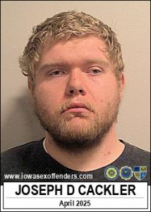 Joseph David Cackler a registered Sex Offender of Iowa