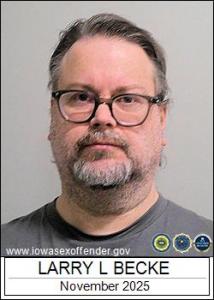 Larry Lee Becke a registered Sex Offender of Iowa