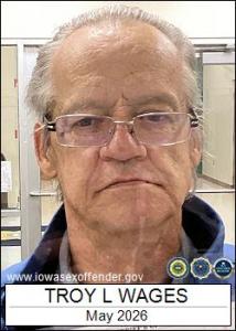 Troy Lynn Wages a registered Sex Offender of Iowa