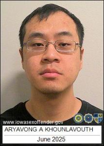 Aryavong Aaron Khounlavouth a registered Sex Offender of Iowa