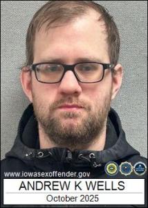 Andrew Keith Wells a registered Sex Offender of Iowa