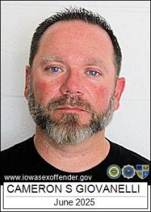 Cameron Shane Giovanelli a registered Sex Offender of Iowa